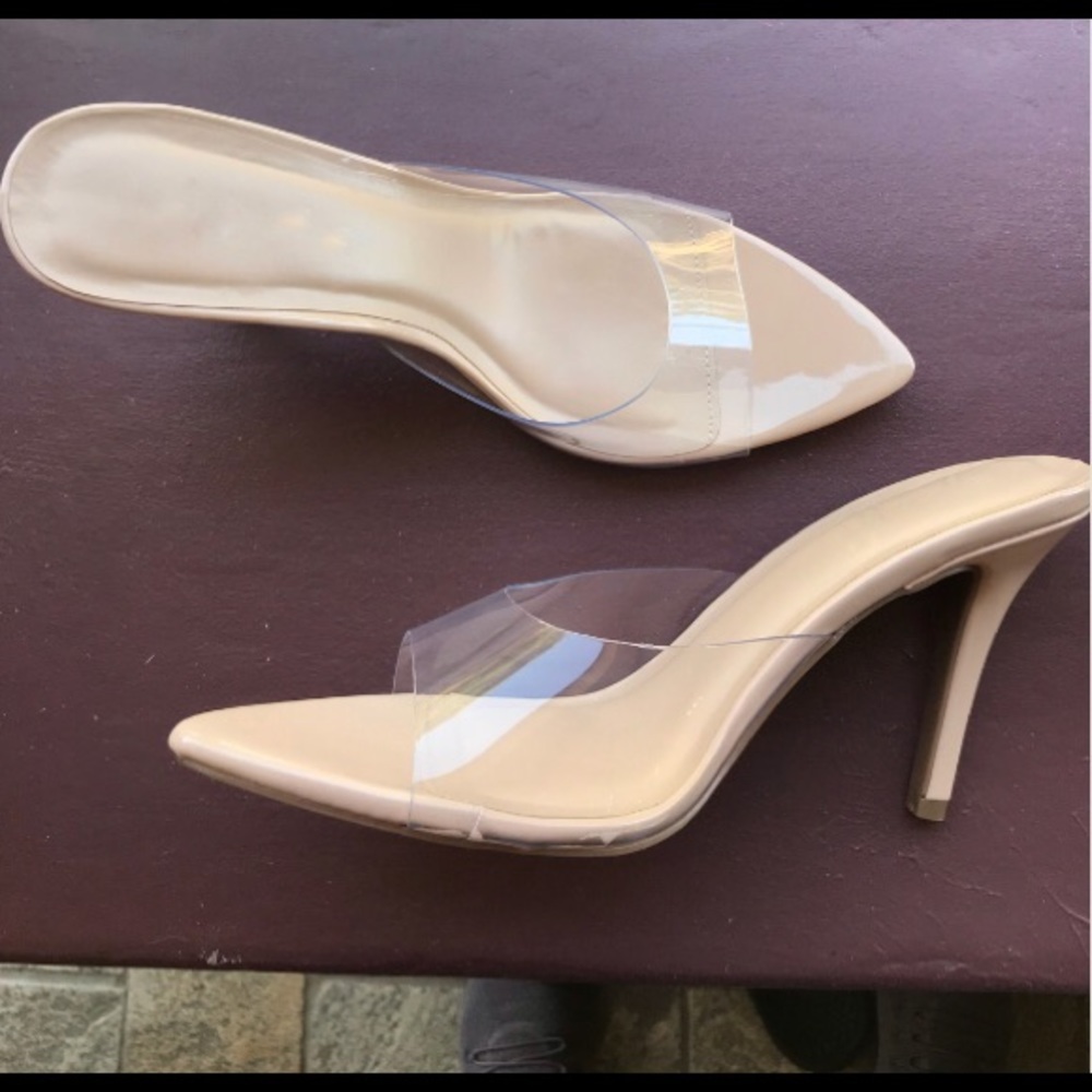 New Translucent mule heel 6 - Picture 8 of 8
